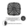 thumbnail image 5 of Air Fryer Grill Plate for Instants Vortex Plus 6QT Air Fryers, Upgraded Square Grill Pan Tray Replacement Parts, 5 of 5