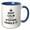 Blue/White, variant on 3drose, Keep Calm and Let Stephen Handle It - Funny Personal Name, 15oz Mug