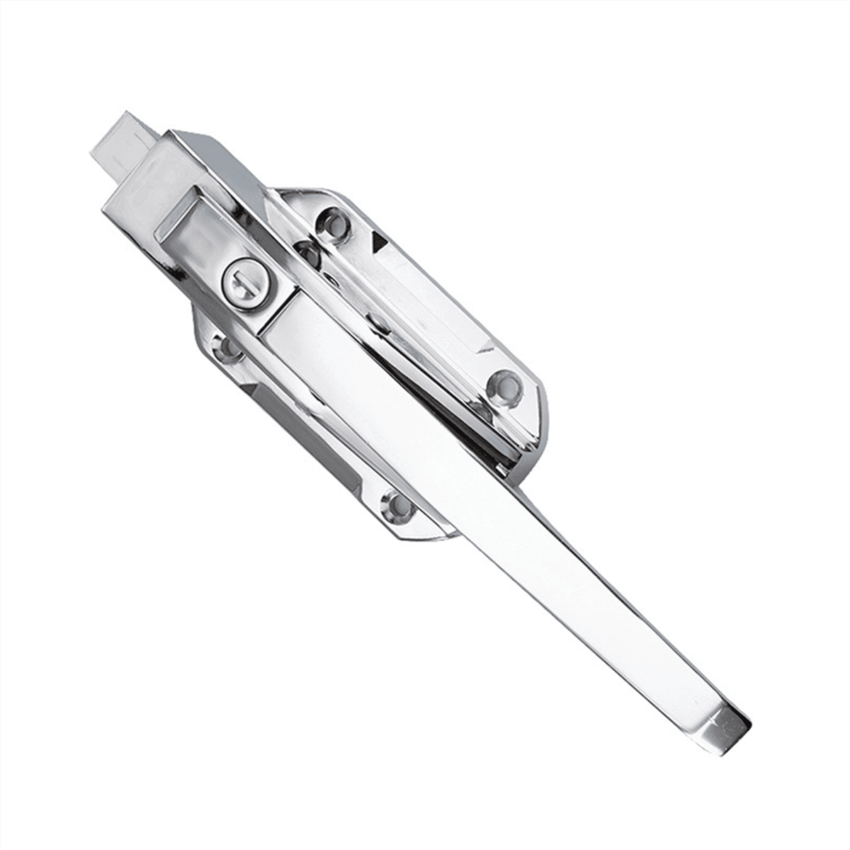Symkmb Walk-in Cooler Door Handles, Freezer Door Handles, Freezer Door Locks, for Oven Locks, Laboratory Door Locks Plastic+Stainless steel