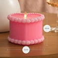 thumbnail image 4 of Luminara Flickering Flameless 5.3" x 4.5" Cake Candle, Battery Operated Remote Ready (Sold Separately) & Timer Function, Moving L, 4 of 9