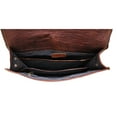 thumbnail image 6 of Madosh Genuine Leather Laptop Messenger Bag Flap Over Office Crossbody Handbag 11"x15", 6 of 7