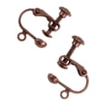 thumbnail image 4 of Yunhgft 12-Piece Non- Screw Earring Clip , Copper Antique Copper, 4 of 7