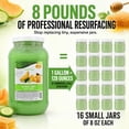 thumbnail image 2 of SPA REDI - Sugar Body Scrub, Honey, Cucumber Melon, 128 Oz, Exfoliating, Moisturizing, Hydrating and Nourishing, Glow, Polish, Smooth and Fresh Skin - Body Exfoliator, 2 of 7