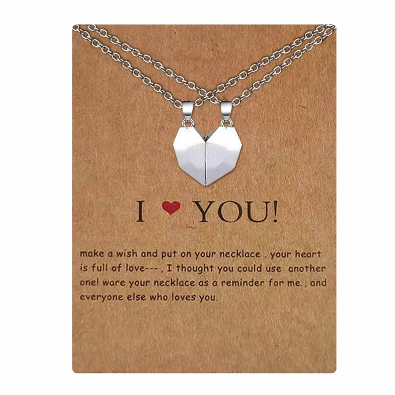 Custom boyfriend girlfriend best sale necklaces