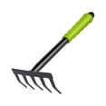 thumbnail image 2 of EGNMCR Horticultural Five Toothed Rake Household Flowerpot Loosening Ground Removal Thick Toothed Rake Digging Rake For Sea Driving five tooth rake, 2 of 9