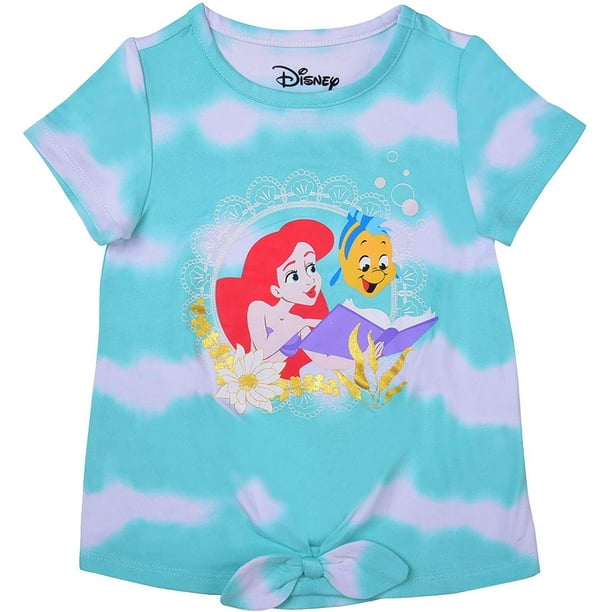 Disney Disney Girl's Little Mermaid Short Sleeves Tee Shirt for Kids