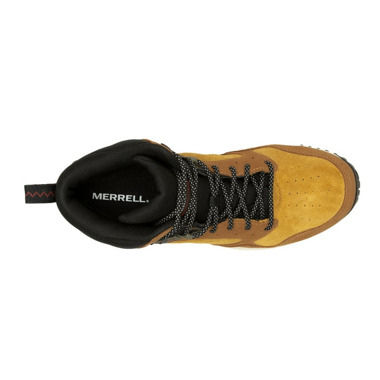 Men's Merrell, Wildwood Mid Leather WP Boot - Walmart.com