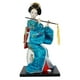 thumbnail image 4 of Muñecas con kimono de Geisha japonesa de 12 pulgadas, Kabuki antiguo Oriental, muñeca de Geisha asiática, estatuilla de señora para estante, decoració Azul, 4 of 8