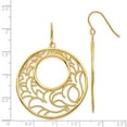 thumbnail image 3 of 14K Yellow Gold Earring Drop & Dangle Women'S 52 mm 39, 3 of 3
