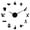 Black, variant on Dental Doctor Dentist Frameless Wall Clock Stickers, DIY Modern Decorative Clocks for Living Room, Bedroom, Office - Easy to Install, Large 3D Clock Design (Gold,37in)