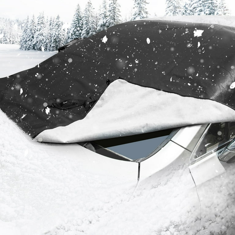 Eluto car windshield snow cover discount