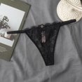 thumbnail image 1 of Bragas sexis de encaje para mujer, ropa interior transparente de hilo G, bragas caladas, tangas de malla, bragas sexis de cintura baja, lencería sin costuras Tan Jianjun unisex, 1 of 2