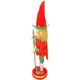 thumbnail image 4 of Santa's Workshop Indoor Home Christmas Decorative 14" North Pole Elf Nutcracker, 4 of 5