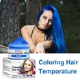 thumbnail image 6 of ikzee Coloring Hair Wax, Blue - Hair Styling Clay Washable - Temporary Hair Dye - Hair Color Wax For Women Men Kids Party Cosplay, 6 of 9