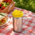 thumbnail image 4 of Plastic Can Covers (Pack of 12) Reusable Drink Can Toppers for 12 oz Standard Cans, Leak-Proof Lid Protectors for Soda, Beer & More, 4 of 7