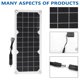 thumbnail image 5 of Car Van Boat Caravan Trickle Battery Charger Solar Charging Panel, 5 of 5