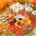 thumbnail image 5 of Xuniizn Fall Artificial Flowers Balls, Fall Decorations for Home Sunproof Artificial Maple Leaf Fall Wreath for Party Room Home Halloween Fall Decor, Thanksgiving Decorations, 5 of 7
