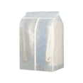 thumbnail image 1 of 2 piezas engrosadas tridimensionales cubierta antipolvo para ropa bolsa de almacenamiento de ropa transparente bolsa para colgar traje cubierta antipolvo (60 × 30 × 90 CM, blanco), 1 of 5