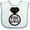 White and Blue, variant on Inktastic Ring Bearer Wedding Party Boys or Girls Baby Bib