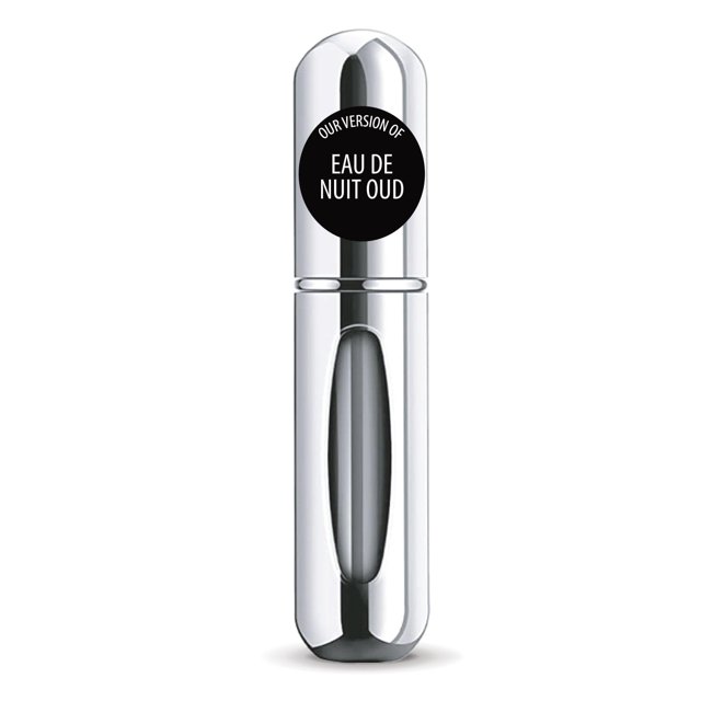 Perfume CA Eau De Nuit Oud para hombre Eau de Parfum, 5 ml, recargable
