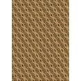 thumbnail image 1 of Ahgly Company Indoor Rectangle Patterned Metallic Gold Novelty Area Rugs, 7' x 9', 1 of 6