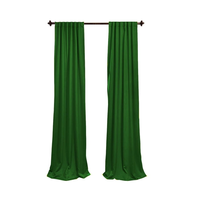 Telón de Fondo de Popelina de Poliéster Verde Esmeralda 244x147 cm Paquete de 2