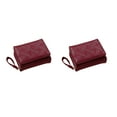 thumbnail image 3 of Minnieouse Cartera de moda para mujer, carteras de lujo con múltiples ranuras, cartera portátil de cuero para dinero en efectivo, monedero con cremallera, Rojo 2piezas Minnieouse CBP442056, 3 of 6