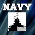 thumbnail image 2 of CafePress - Navy Travel Mug - Insulated Stainless Steel Travel Tumbler 20 oz., 2 of 3