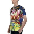 thumbnail image 6 of Unisex Kirby 3d Graphic Print Shirts For Mens Womens Casual Short Sleeve Tee Shirts Top, 6 of 7