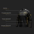 thumbnail image 4 of SULAITE Pantalones impermeables con capucha para motocicleta Cubierta reflectante impermeable para la lluvia (L) Ndcxsfigh Accesorios para autos y motos, 4 of 9