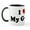 White/Black Inside, variant on CafePress - I Love My G Ma Mug - 11 oz Ceramic Mug - Novelty Coffee Tea Cup