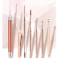 thumbnail image 3 of 7pcs LED Light Ear Pick Curette Wax Earpick Cleaner Set Ear Wax Remover, 3 of 8