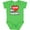 Apple Green, variant on Inktastic I Love My Nanny Boys or Girls Baby Bodysuit