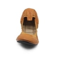 thumbnail image 3 of Ollio Women's Shoes Faux Leather Slip On Comfort Elasticated Ballet Flats BN17, 3 of 6