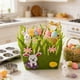 thumbnail image 1 of Decoraciones de Pascua, adornos de Pascua, regalos de Pascua, cestas de fieltro de Pascua, cestas de dulces, cajas de almacenamiento decorativas para huevos de Pascua, cesta de poliéster, 1 of 6