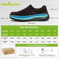 thumbnail image 5 of OrthoComfoot Mens Casual Orthopedic Walking Shoes with Arch Support, Suede Leather Dress Slip On Loafers for Plantar Fasciitis, Comfortable Slip Resistant Shoes for Foot and Heel Pain Relief, 5 of 7