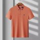 thumbnail image 3 of Camisa polo bordada de verano para hombre, jersey de manga corta, camiseta polo informal de negocios, camiseta holgada con cuello vuelto para hombre, 3 of 5