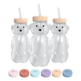 thumbnail image 1 of El Proyecto 730 Juego de 3 Vasos de Aprendizaje con Popote Honey Bear para Bebés 237 ml, 1 of 6
