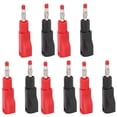 thumbnail image 2 of Conector tipo banana, 5 juegos de conector tipo banana de PVC U39 de 4 mm Conector tipo banana eléctrico probado y confiable, 2 of 14