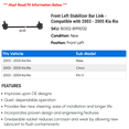 thumbnail image 2 of Front Left Stabilizer Bar Link - Compatible with 2003 - 2005 Kia Rio 2004, 2 of 2