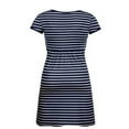 thumbnail image 3 of Women's Maternity Nursing Dress Nightgown Sleeveless Pregnancy Dress for Breastfeeding Baby Shower Dress Black XL, 3 of 3