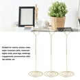 thumbnail image 3 of Supports de Numéros de Table, Grands Supports de Numéros de Table Porte-Cartes en Forme de Fil Support de Photo de Table Support d'Image de Table Porte-Cartes pour Mariage Fête Rassemblements Bureau, 3 of 7