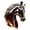 Transparent, variant on AOOOWER Decorative Horse Head Shaped Glass Whiskeys Bottle Decanter Alcohols Container