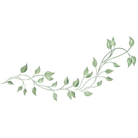 stencil vine stencils form designer sku 2931 drawing walmart flower tattoo leaf patterns designs tattoos salvo