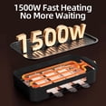 thumbnail image 5 of AORAN Indoor Grills Electric Smokeless – Versatile Smokeless Indoor Grill for Home Cooking, 5 of 6