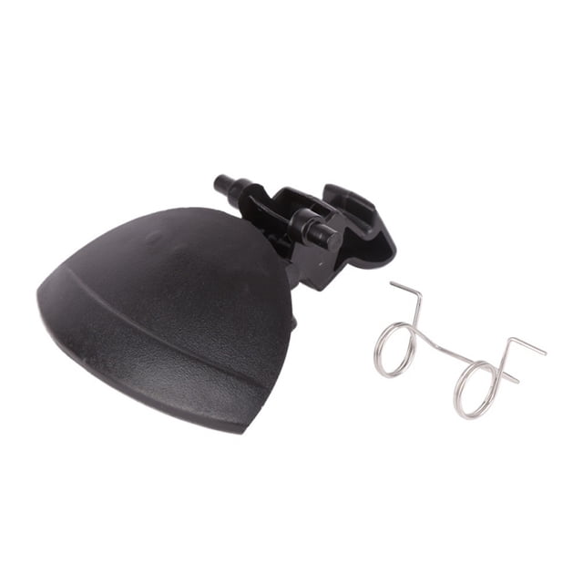 Sidaley Compartimiento de la guantera negra Tapa de la guantera de plástico Reemplazo de resorte de agarre para Citroen C4 Ventana automotriz