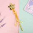 thumbnail image 1 of Varita mágica de hada con forma de gato, divertida varita mágica de estrella de cinco puntas, varita mágica de hada con plumas para niños, 1 of 6