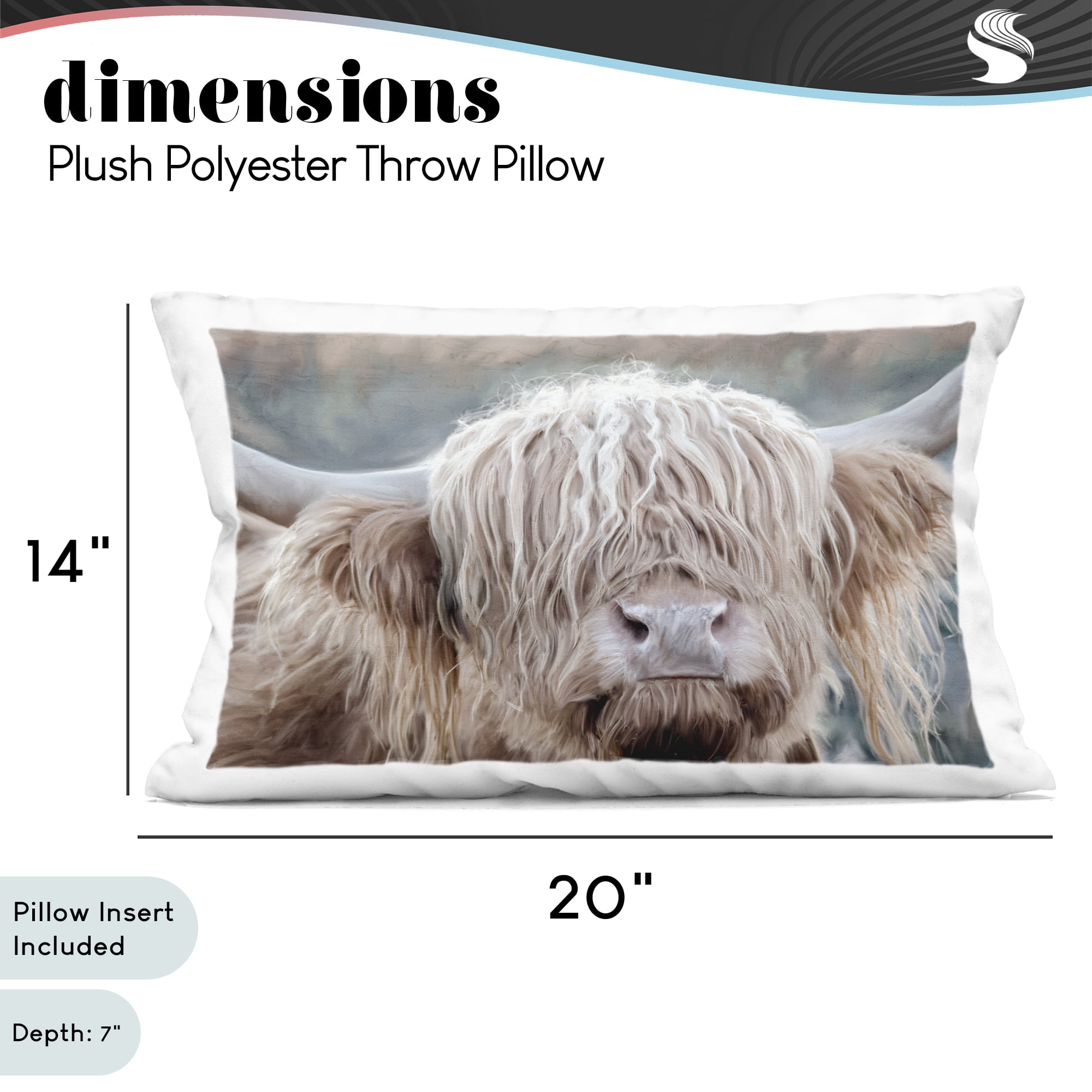 Stupell Industries In the Highlands Photograph Decorative Printed Throw Pillow, design by Kim Allen