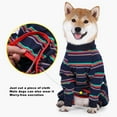 thumbnail image 6 of SPRING PARK Dog Lightweight Weaning Suit Elastic Wound Recovery, Cotton Dog Jumpsuits 4 Legs Dog Onesies Stylish Pet Postpartum Cloth Bodysuit Puppy Costume for Large Medium Small Dogs, 6 of 7