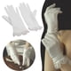 thumbnail image 4 of Guantes de novia Guantes de dedos completos Guantes cortos de para disfraces Vestido de banquete, 4 of 9